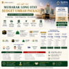Mubarak Long Stay Budget Umrah Package-20Days